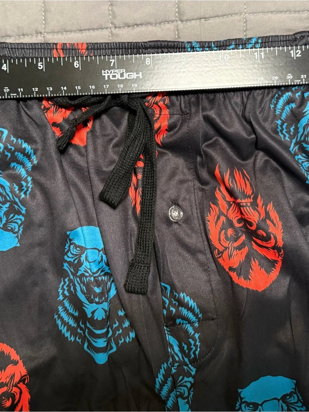Godzilla Vs Kong Faces Collage Sleep Lounge Pants Pajamas Size M Pj’s